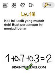 Check spelling or type a new query. Kali Ini Kasih Yang Mudah Deh Buat Persamaan Ini Menjadi Benar Brain Out Level 18 Tekno Ruangguru Co