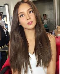 Pin By Anya On Kathryn Bernardo Filipino Actress In 2020 Hair Color For Morena Hair Color Asian Hair Color For Morena Skin