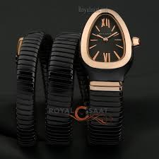 Bvlgari Serpenti Siyah Kasa Royal Saat
