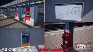 Hauptstrecke Rhein Ruhr All Collectibles Or Jobs Locations Train Sim World 2020 In 2020 Bochum Locations World 2020