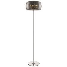 It is one of the best floor lamps for a bright light that helps to light up your entire room with its warm glow. Sorrento Chrome And Crystal 4 Light Floor Lamp
