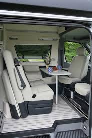 Interior Of The Very Plush Westfalia James Cook Mercedes Sprinter Rv Mercedes Sprinter Camper Van Interior Sprinter Camper
