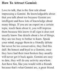 How To Attract A Gemini | Gemini Zodiac Quotes, Horoscope Gemini, Gemini  Quotes