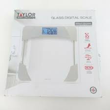 This scale is a standout option for anyone who has challenges with vision. Taylor Glass Digital Scale Up To 400lb For Sale Online Ebay