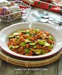 搵到食 肉碎炒三巴臭豆sambal petai with minced meat asian recipes chinese cooking food