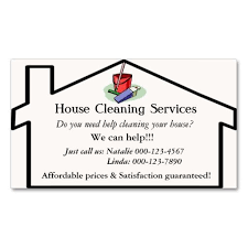 Create a blank housekeeper business card. Pin On House Cleaning Services