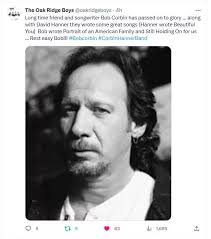 R.I.P. Western PA Songwriter Bob Corbin