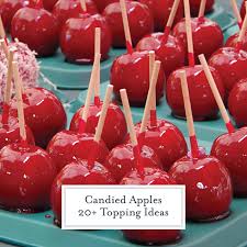 Let the excess candy mixture drip a little and then place the apples on the cookie sheet sprayed with pam. 20 Ideas For Candied Apples Bright Red Candy Apple Recipe