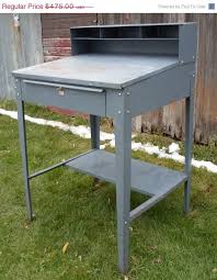 Furniture Sale Vintage 1960 S Industrial By Alsredesignvintage 332 50 Vintage Office Furniture Grey Metal Desk Office Furniture Sale