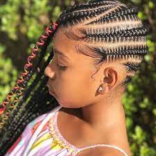 Braided Hairstyle Children Kids For School Little Girls Children S Hairstyles Kids Braided Hairstyles Natural Hairstyles For Kids Black Kids Braids Hairstyles