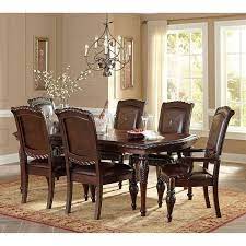 Dining Side Chairs Set Of 2 Wooden Tufted Seats Recliner Bonded Leather Cathedra 829377422341 Ebay In 2021 Formal Dining Room Sets Side Chairs Dining Dining Room Sets