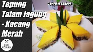 Kuih tako menggunakan tepung jagung atau hoen kwe. Resepi Kuih Tepung Talam Jagung Pawtaste Com