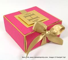 Check spelling or type a new query. Pretty Little Pink Gold Gift Box Stampin Pretty