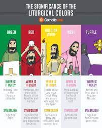 It differed from the roman catholic rite by having its own liturgical texts and musical melodies; Infographic The Significance Of The Liturgical Colors Catholic Link