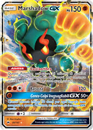 Marshadow Gx Schede Pokemon Pokemon Sun Moon
