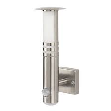 Follow the instructions for the motion detector to wire it to power and the light. Smartwares Rvs70led Outdoor Led Wall Light Pir Stainless Steel 205lm 20w Outdoor Wall Lights Screwfix Com