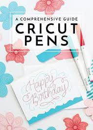 The cricut explore air 2 first used the pen tool to draw the design onto the cardstock. How To Use Cricut Pens A Comprehensive Guide The Homes I Have Made