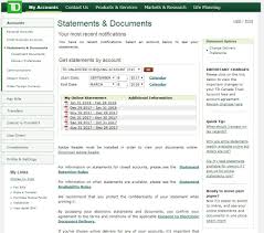 Td bank and all of its comprehensive banking services are now open for you online. Td Bank Statement Instructions Help Center
