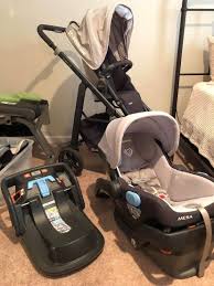 Mint Condition Uppababy Cruz With Mesa Infant Self Leveling Car Seat With Extra Base Some Minor Wear But All In All It S In Baby Car Seats Car Seats Uppababy