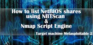 How To List Netbios Shares Using The Nbtscan And Nmap Script Engine In 2020 Engineering Script Mac Address