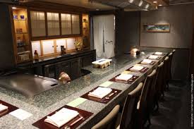 Restaurant Teppanyaki Ginza Onodera L Art De La Plaque Nipponne Design Interieur Restaurant Cuisines Design Japonais Paris