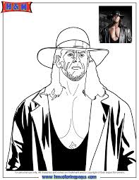 Foster the literacy skills in your child with these free, printable coloring pages that can be easily assembled into a book. Free Printable Wwe Wrestling Coloring Pages H M Coloring Pages Coloring Home