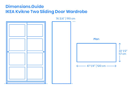 Ikea Kvikne Two Sliding Door Wardrobe Sliding Doors Wardrobe Design Bedroom How To Plan