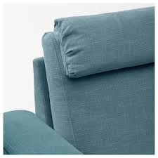 Lidhult Sleeper Sofa With Chaise Gassebol Blue Gray Ikea Sofa Back Cushions Blue Grey Sofa Bed