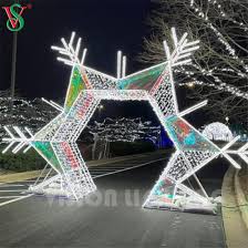 Make some creative christmas front porch decor! Outdoor Garden Decorations Christmas 3d Arch Motif Led Acrylic Lights China Christmas Light Christmas Decoration Made In China Com