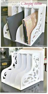 Because i am an organization maniac, i'm always looking for easy storage ideas! 30 Clever Ways To Organize With Magazine Holders Organization Obsessed