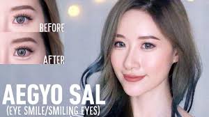 How To Aegyo Sal Puffy Smiling Eyes In 3 Steps Elle Yamada Korean Makeup Tips Smiling Eyes Korean Makeup