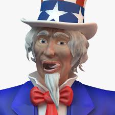Uncle Sam 3D Model $179