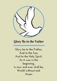Fathers day poster happy fathers day word fonts marketing articles tie bow create website facebook marketing you are the father business planning. Glory Be To The Father Prayer Card Poster By Progress In Primary