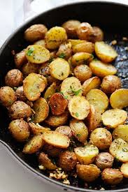 Crispy Roasted Potatoes The Crunchiest And Crispiest Roasted Potatoes Recipe Ever Made Potato Recipes Side Dishes Gold Potato Recipes Roasted Mini Potatoes