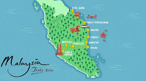 Map of malaysia, satellite view. The Ultimate Malaysia East Coast Food Trip By The Food Ranger Youtube