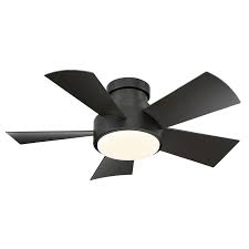 All at discount prices with free shipping. Modern Forms Vox 5 Blade Outdoor Led Smart Flush Mount Ceiling Fan With And Light Kit Included Reviews Wayfair