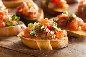 La Recette Facile De Bruschetta Fait Maison Delicieux Recipe Food Recipes Homemade Bruschetta