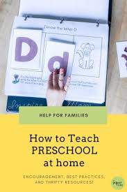 How To Teach Preschool At Home Inspire The Mom In 2020 Teaching Preschool Preschool At Home Preschool Learning