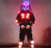 Wholesale Led Robot The Predator Costume Color-Changing Led ...