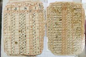 Astronomy Tables From The Timbuctoo Manuscripts Ancient Documents Currently In Danger Due To The Situation In Mali Writing Systems Manuscript Astronomy