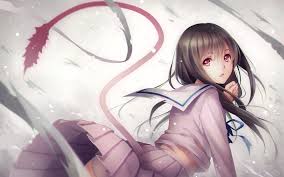 I was gonna add haruna sairenji, touka kirishima and mutsuki touru, but then i realized haruna and touka's hairs became purple in the. Red Eyes Long Hair Anime Anime Girls Noragami Black Hair Tail School Uniform Iki Hiyori Hd Wallpapers Desktop And Mobile Images Photos