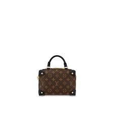 Tradesy.com has been visited by 10k+ users in the past month Bolso Petite Malle Souple Lona Monogram Bolsos Louis Vuitton