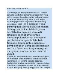 'kaedah penyelidikan merupakan segala langkah yang diambil untuk mencapai segala objektif penyelidikan'(ahmad mahdzan ayob 1995:44). Pdf Apa Itu Kajian Tinjauan Nabila Aishah Academia Edu