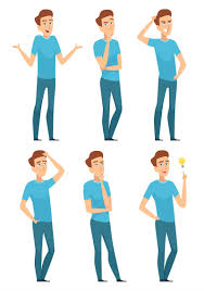 From autistic people, professionals, and parents. Thoughtful Person Thinking Face Of Male Expression Pose Worried Askin By Onyx Thehungryjpeg Com