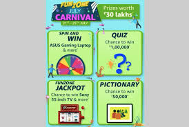 In this quiz, you will find fresh and interesting random trivia questions and answers, and you will easily be … Amazon Funzone July Carnival Edition Quiz Answers Win Rs 1 00 000 Selectyourdeals