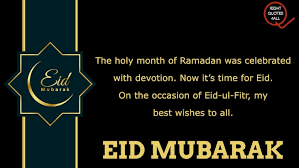 I hope you enjoy each and every moment of it. Eid Mubarak Wishes Messages And Eid Mubarak Quotes