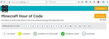 Radiance of circles minecraft map. The Initial Interface Of The Minecraft Hour Of Code Tutorials Download Scientific Diagram
