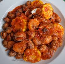 Udang saus mentega ala lc. Kerang Dara Udang Saus Padang By Dianish S Kitchen