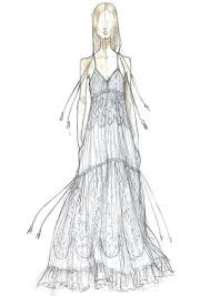Bar refaeli (hebrejsky בר רפאלי‎; Clare Waight Keller Chloe Sketch Bar Refaeli Fashion Sketches Fashion Illustration