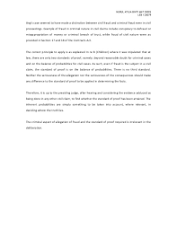 Company list malaysia kuala lumpur kim sai and sons sdn. Law Of Evidence Standard Of Proof